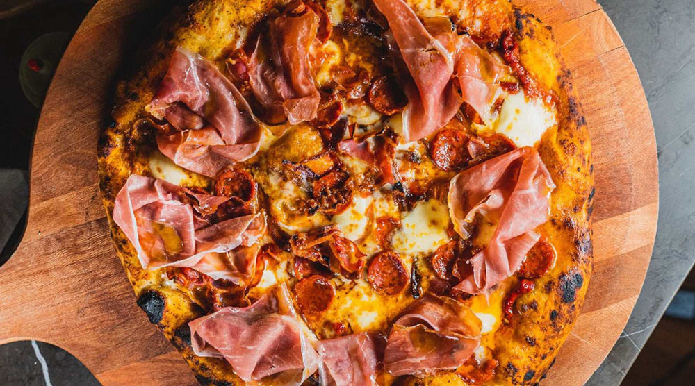 Cluck & Squeal Italian Meat Lovers Pizza