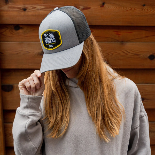 Cluck & Squeal 5 Panel Retro Trucker Hat with Patch - SOLD OUT - Cluck & Squeal Seasonings and BBQ Rubs.