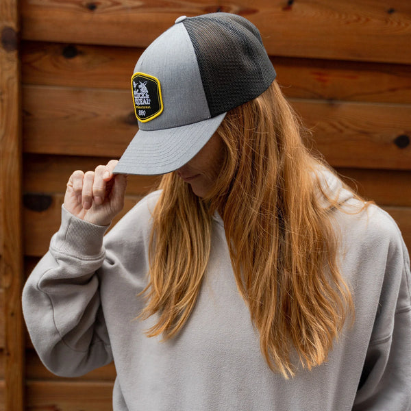 Cluck & Squeal 5 Panel Retro Trucker Hat with Patch - SOLD OUT - Cluck & Squeal Seasonings and BBQ Rubs.