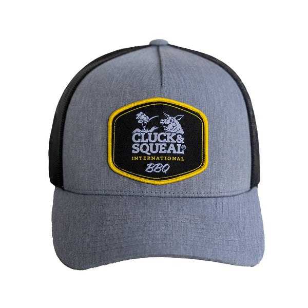 Cluck & Squeal 5 Panel Retro Trucker Hat with Patch - SOLD OUT - Cluck & Squeal Seasonings and BBQ Rubs.