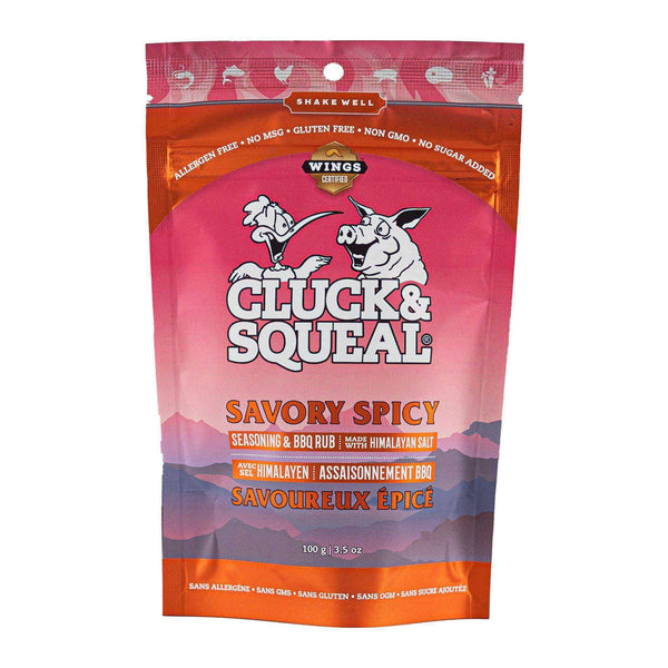 Savory Spicy Himalayan Seasoning & BBQ Rub - Cluck & Squeal Seasonings and BBQ Rubs.