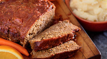 SARA’S CHICKEN MEAT LOAF WITH CLUCK & SQUEAL