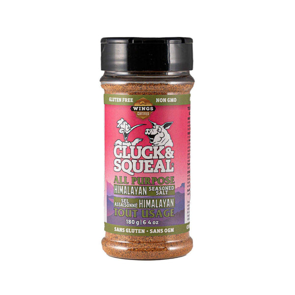 All Purpose Himalayan Seasoned Salt - Cluck & Squeal Seasonings and BBQ Rubs.