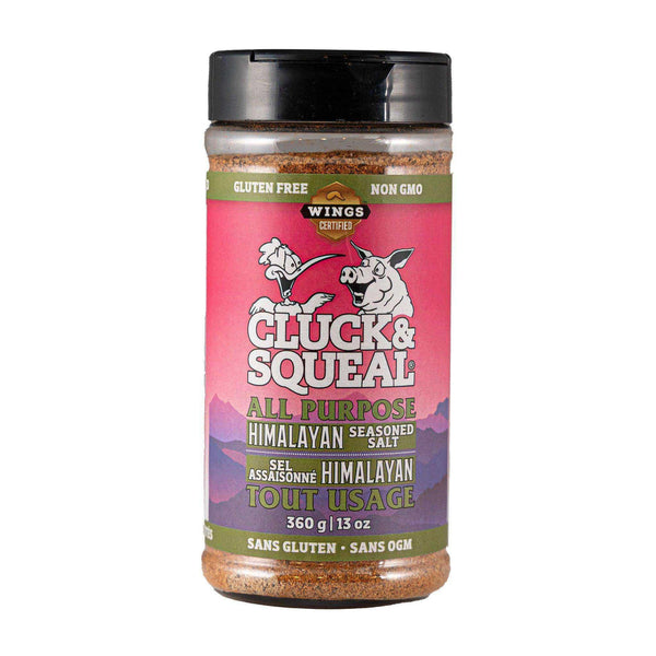 All Purpose Himalayan Seasoned Salt - Cluck & Squeal Seasonings and BBQ Rubs.