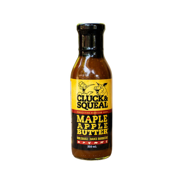 Maple Apple Butter BBQ Sauce - Cluck & Squeal Seasonings and BBQ Rubs.