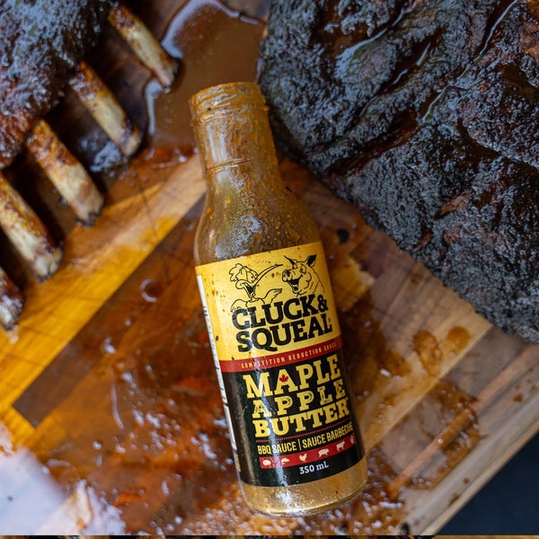 Maple Apple Butter BBQ Sauce - Cluck & Squeal Seasonings and BBQ Rubs.