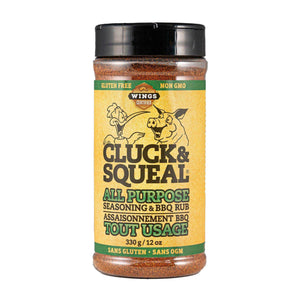 Original All Purpose Seasoning & BBQ Rub - Cluck & Squeal Seasonings and BBQ Rubs.