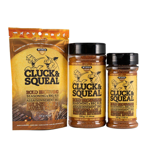 Original Bold Browning Seasoning & BBQ Rub - Cluck & Squeal Seasonings and BBQ Rubs.