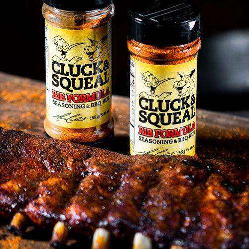 Low Salt Rib Formula - Cluck And Squeal BBQ Rubs and Seasonings.