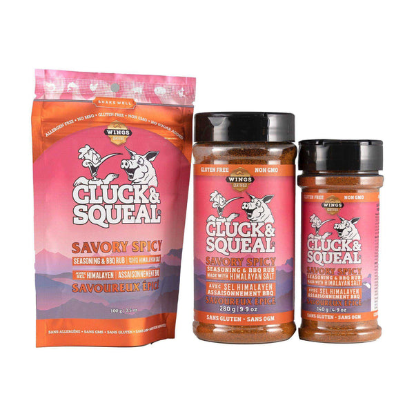 Savory Spicy Himalayan Seasoning & BBQ Rub - Cluck & Squeal Seasonings and BBQ Rubs.