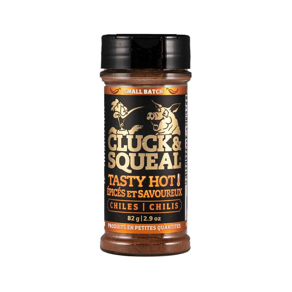 Tasty Hot! - Cluck & Squeal Seasonings and BBQ Rubs.