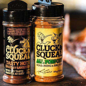 Tasty Hot! - Cluck & Squeal Seasonings and BBQ Rubs.